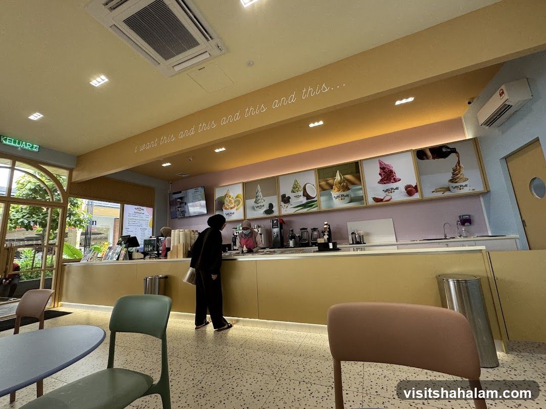 Ice Cream Shop Interior