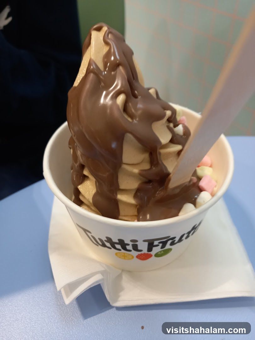 Tutti Frutti Frozen Yogurt