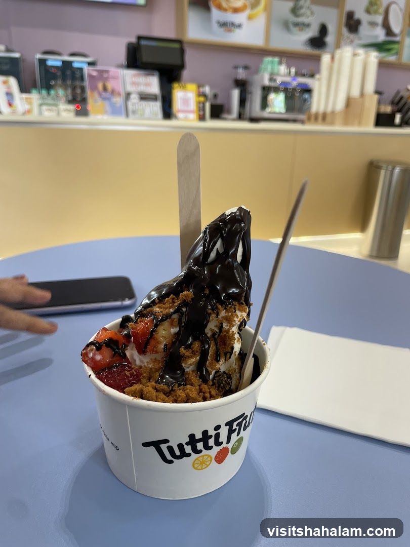 Tutti Frutti Frozen Yogurt
