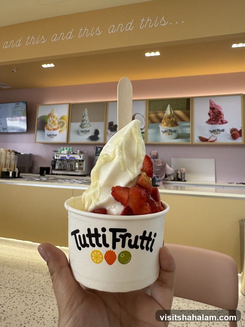 Tutti Frutti Frozen Yogurt