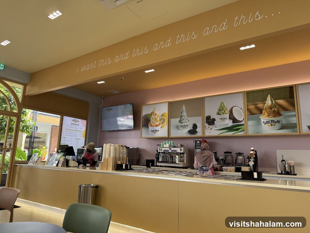 Ice Cream Shop Counter