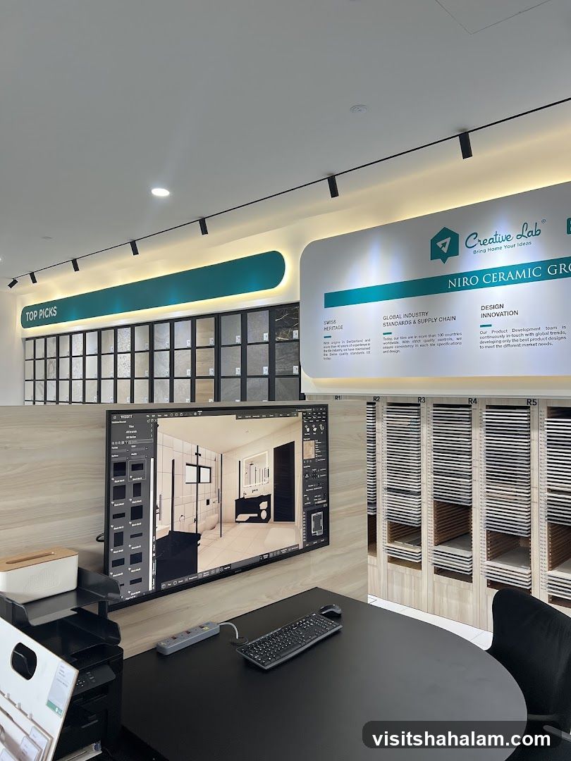 Tile Showroom Display