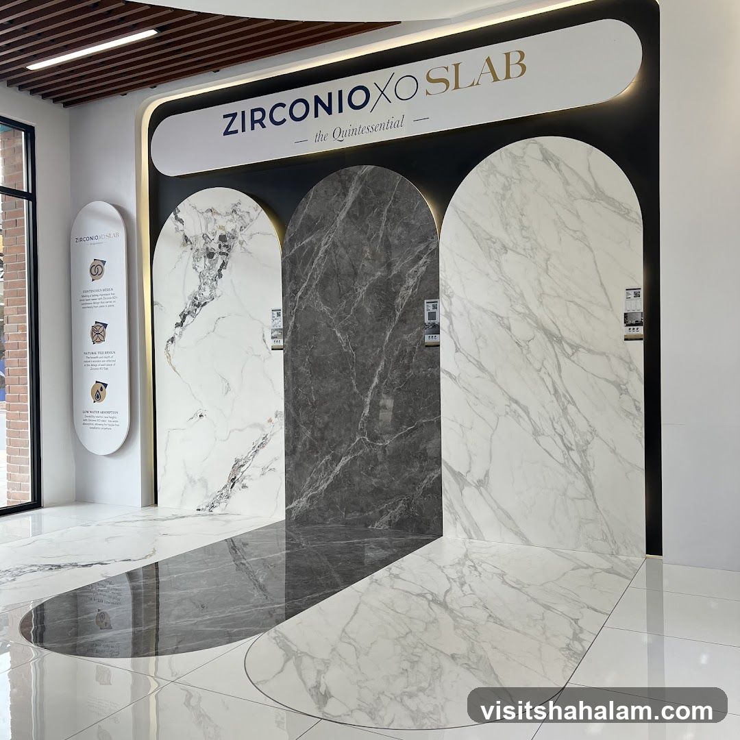 Zirconio XO Slab Display