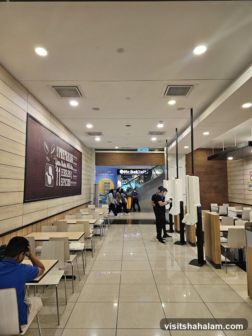 Fast Food Restaurant Interior