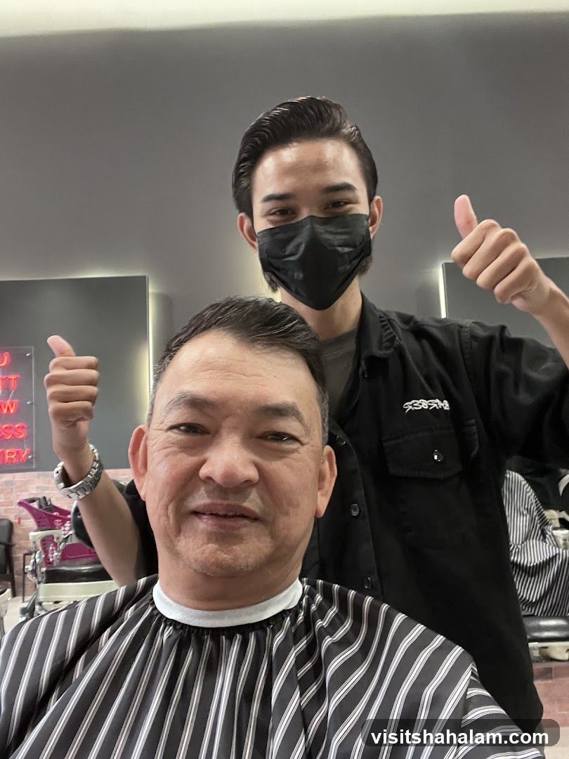 Barber and Client