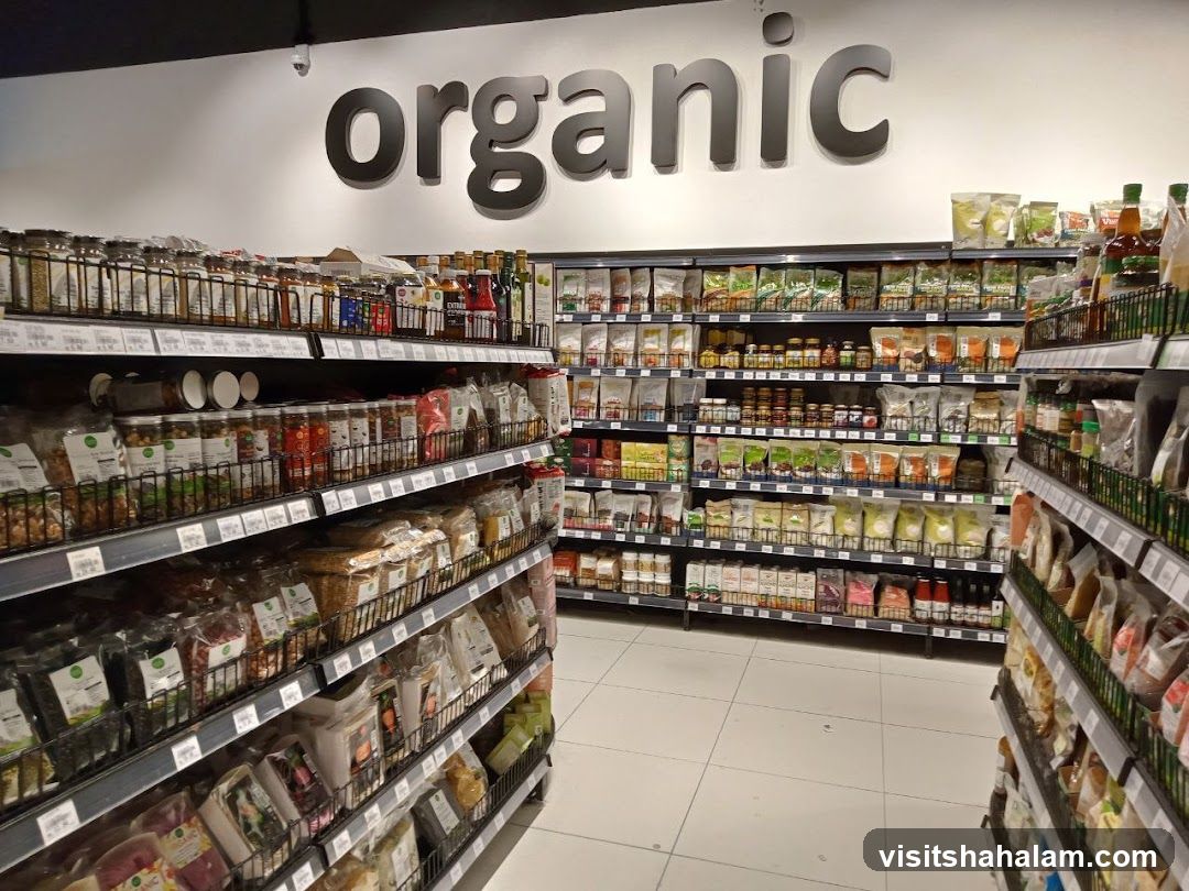 Organic Food Aisle