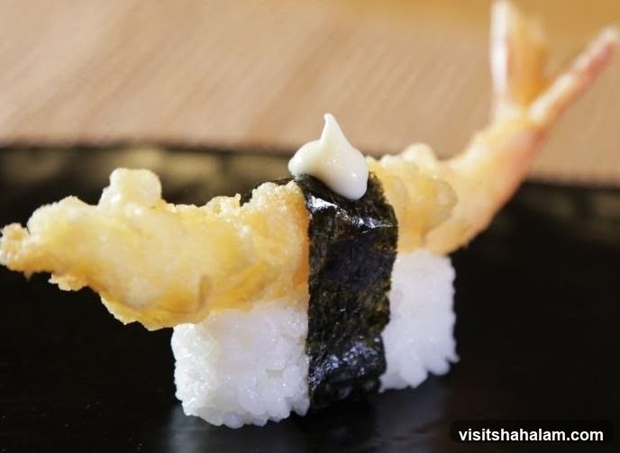Shrimp Tempura Sushi