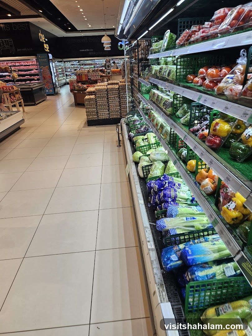 Supermarket Produce Aisle