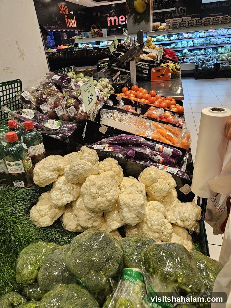 Supermarket Produce Section