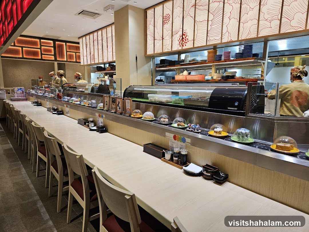 Sushi Conveyor Belt Restaurant