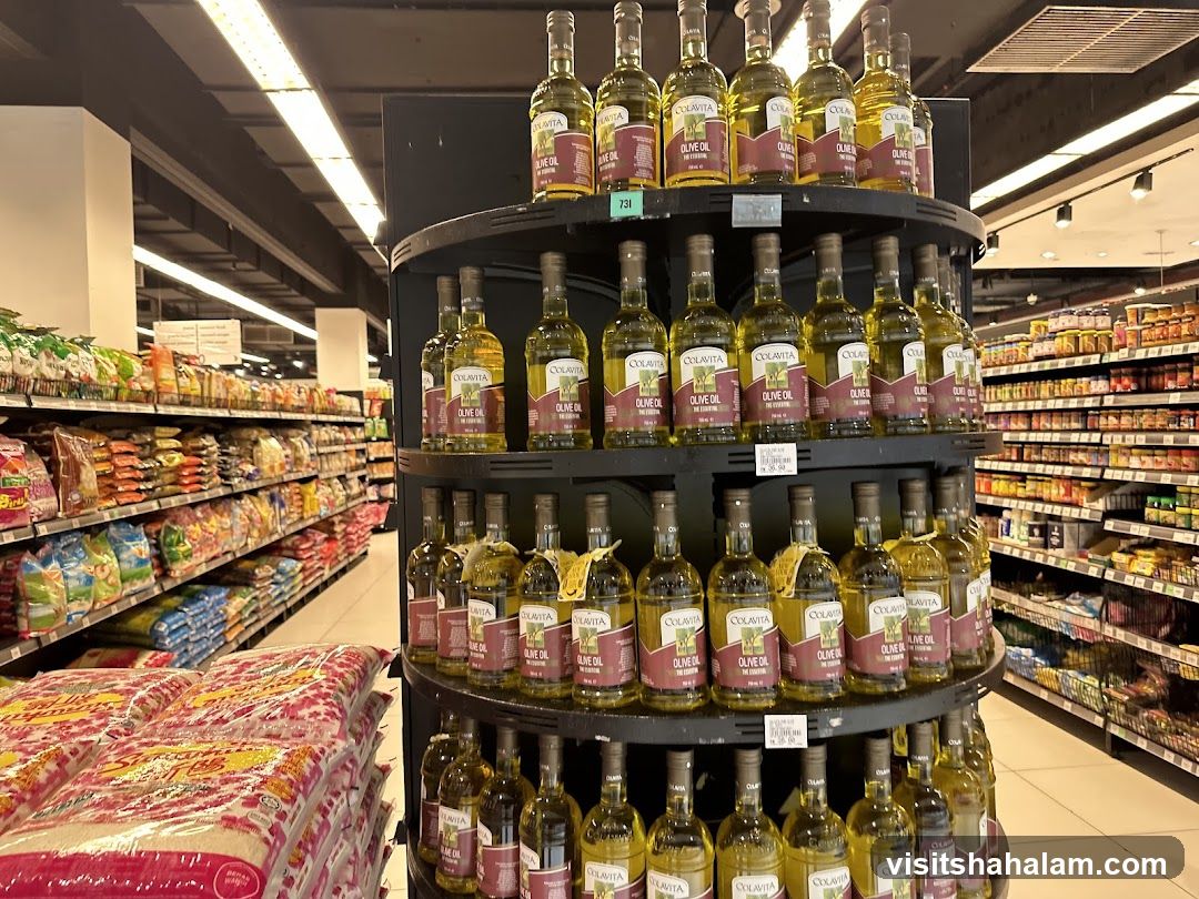 Olive Oil Display