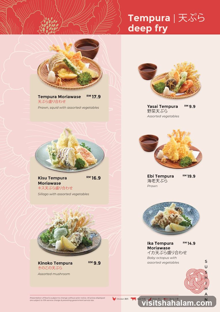 Tempura | 天ぷら deep fry