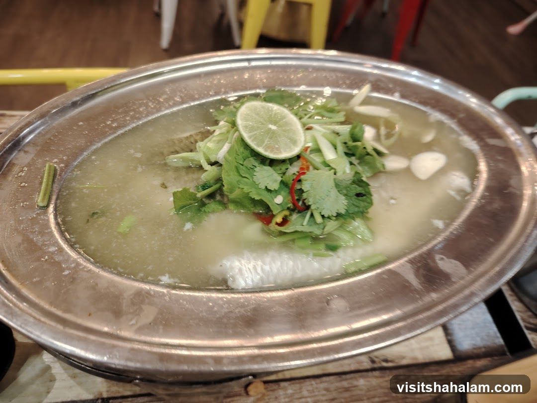 Steamed Fish with Lime and Chili