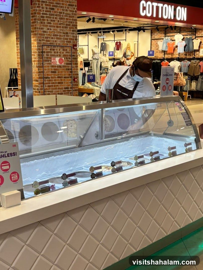 Ice Cream Counter