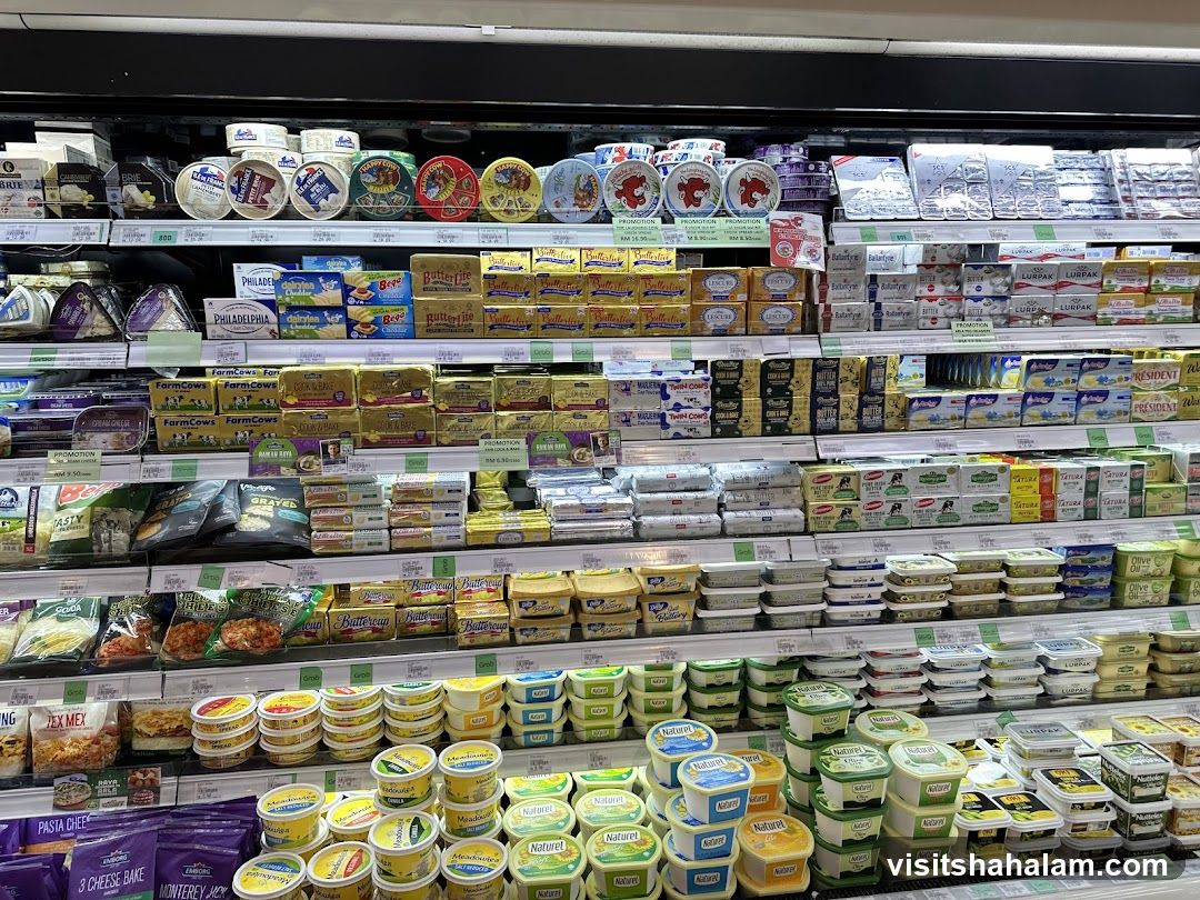 Dairy Products Display