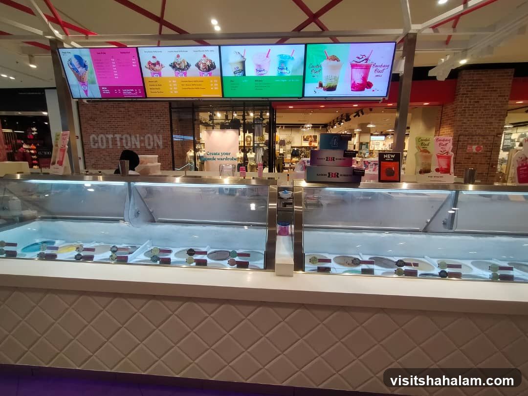 Ice Cream Shop Display
