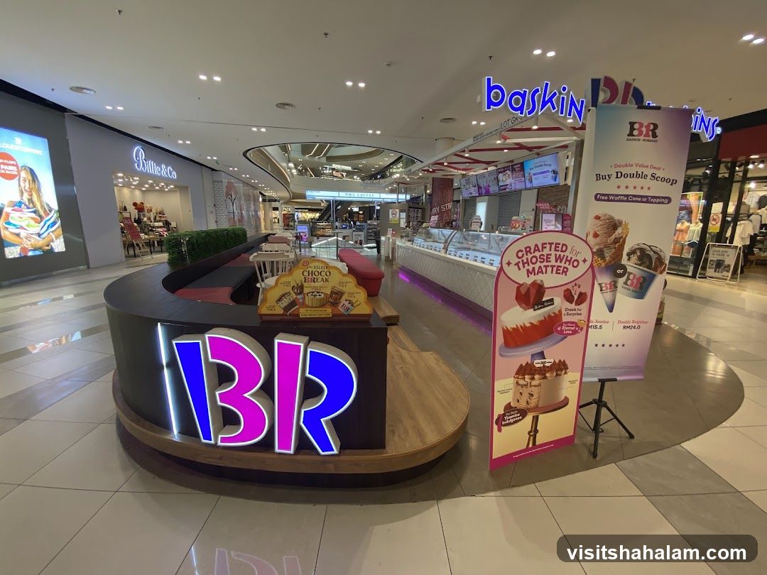 Baskin Robbins Ice Cream Store