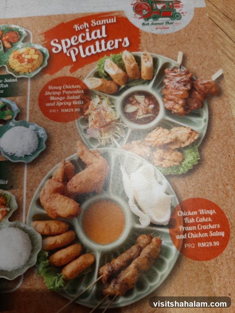 Koh Samui Special Platters