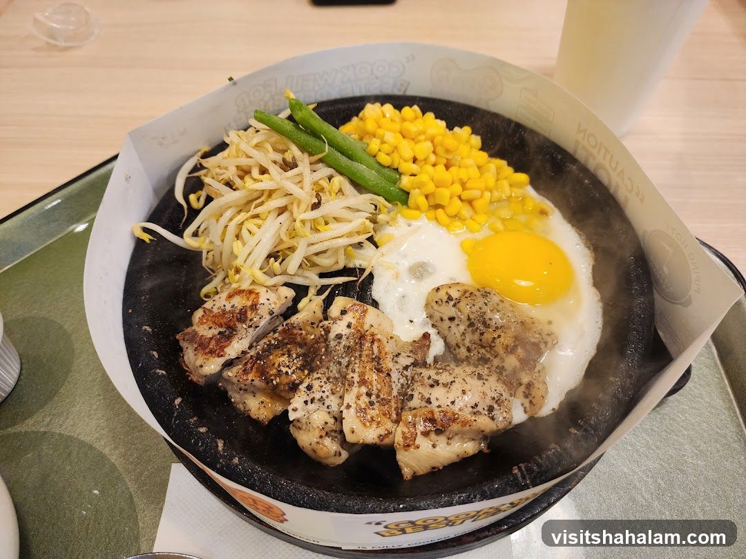 Sizzling Chicken Steak