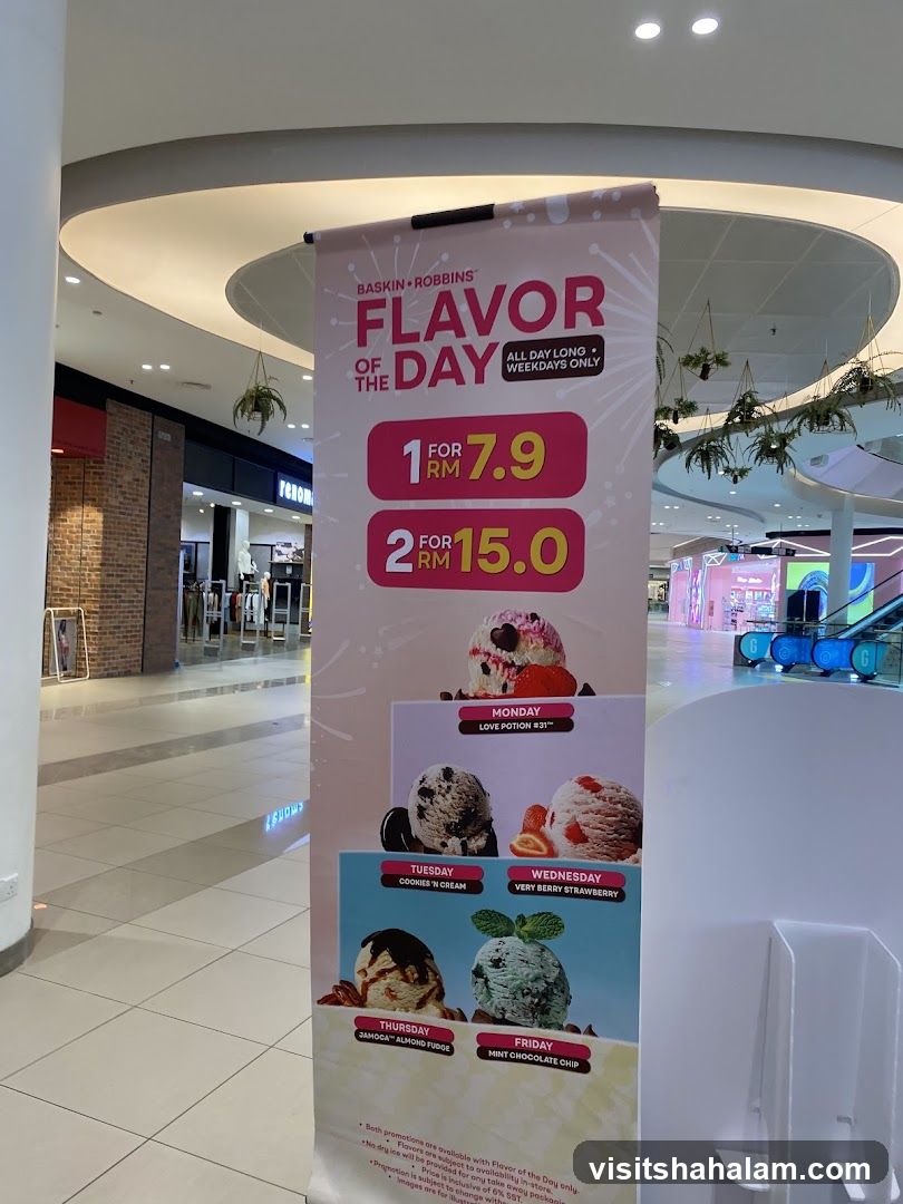 Baskin Robbins Flavor of the Day Promotion