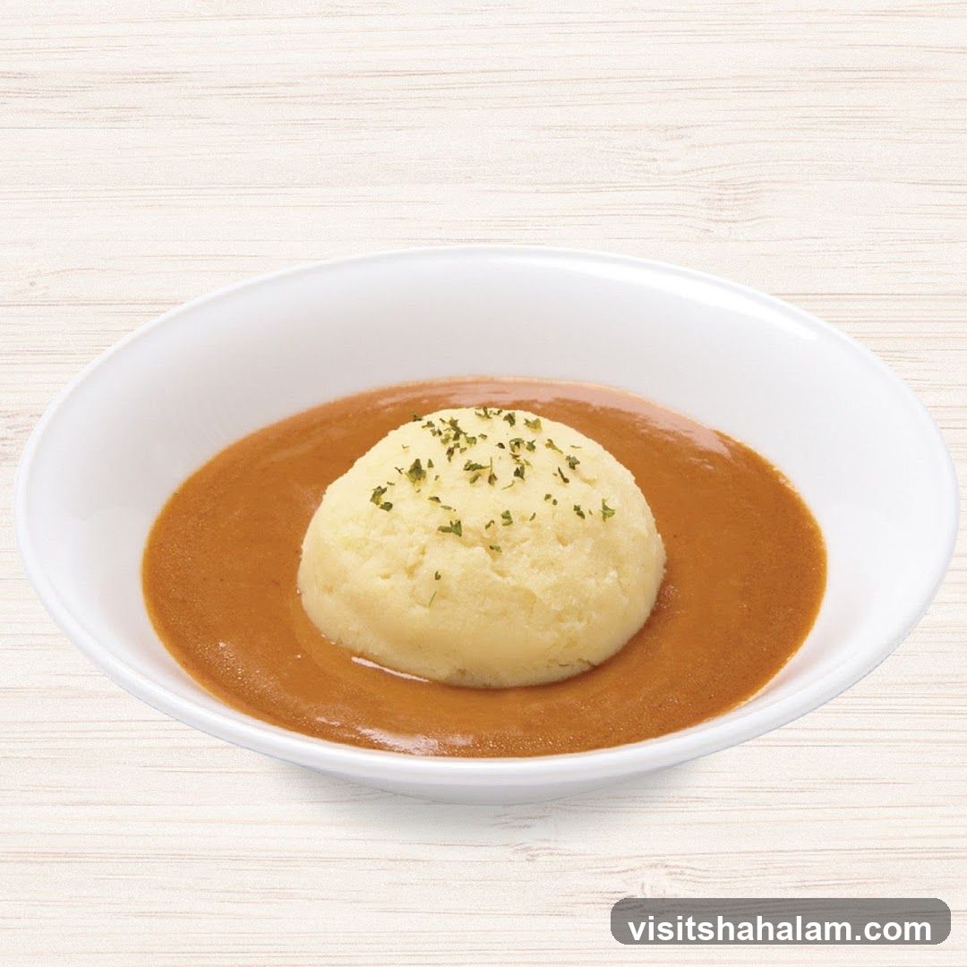 Mashed Potatoes with Gravy