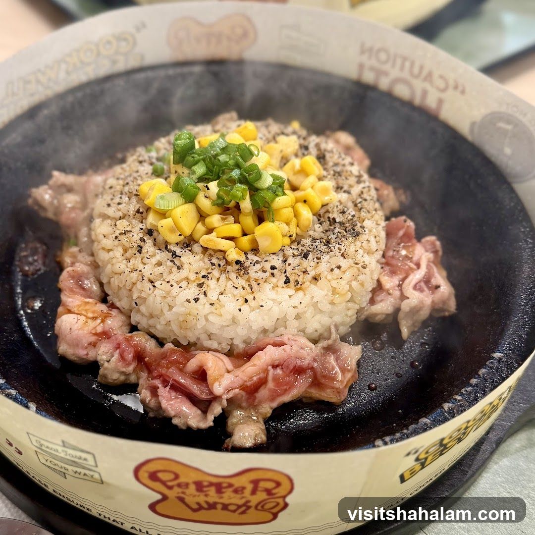 Sizzling Rice Dish