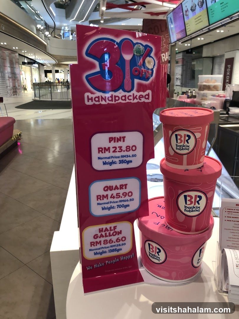 Baskin Robbins Ice Cream Promotion