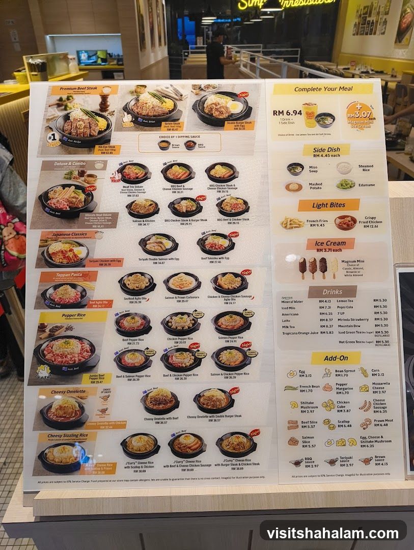 Restaurant Menu