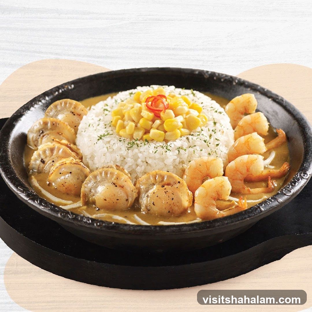 Seafood Curry Rice