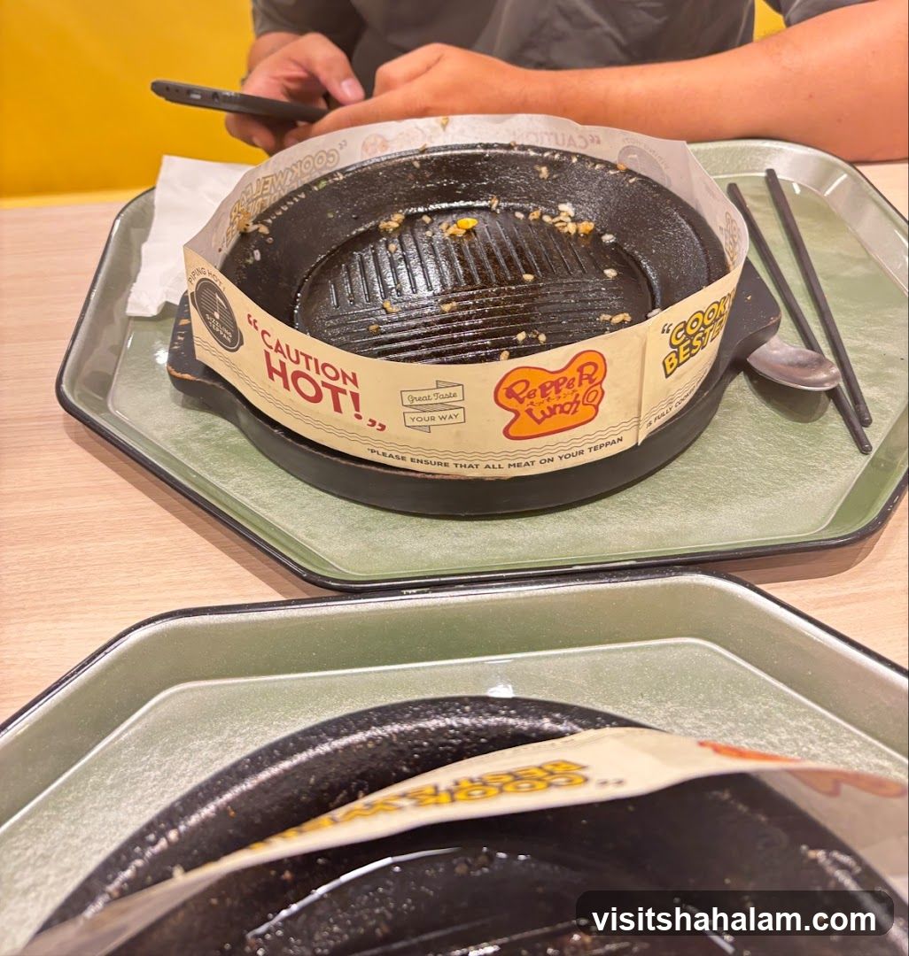 Pepper Lunch Sizzling Plate