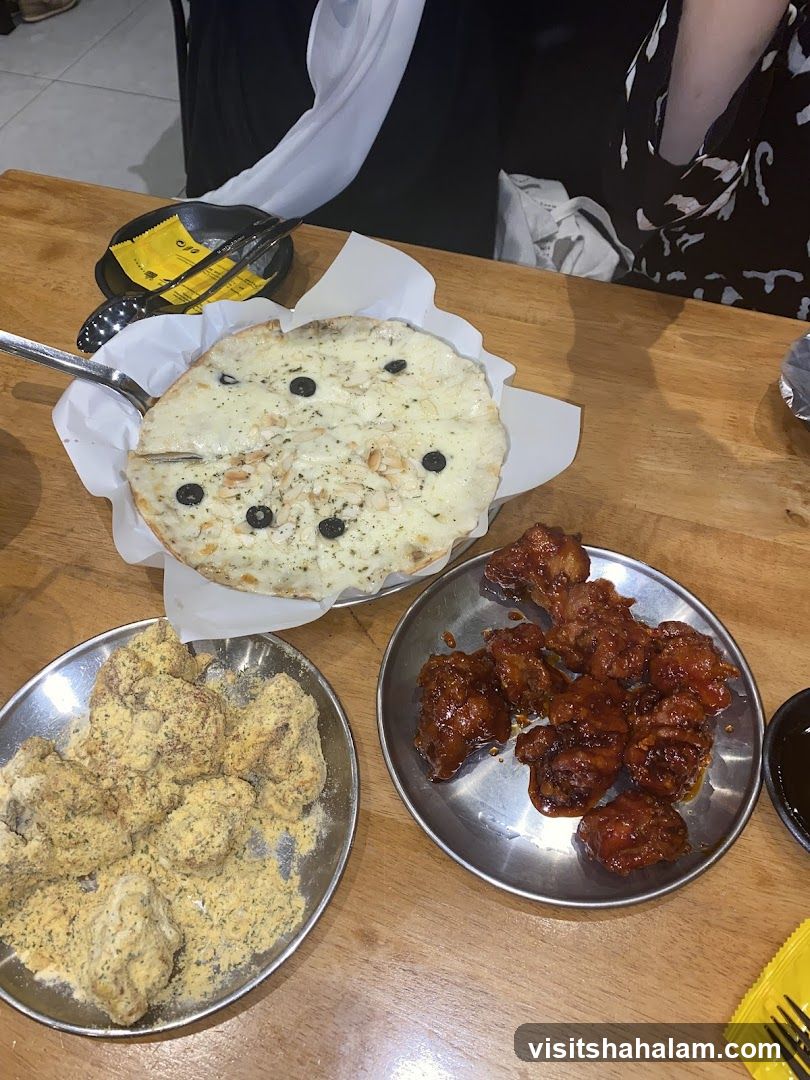 Pizza and Chicken Wings