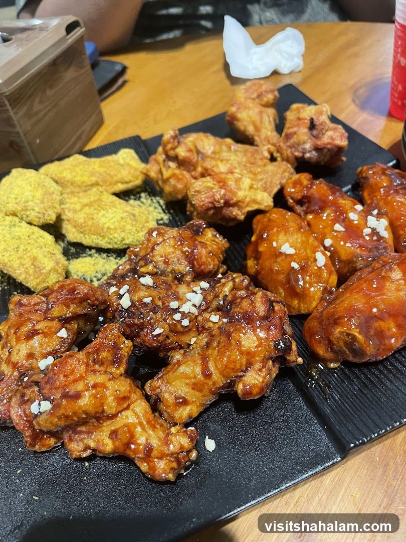 Assorted Fried Chicken Wings