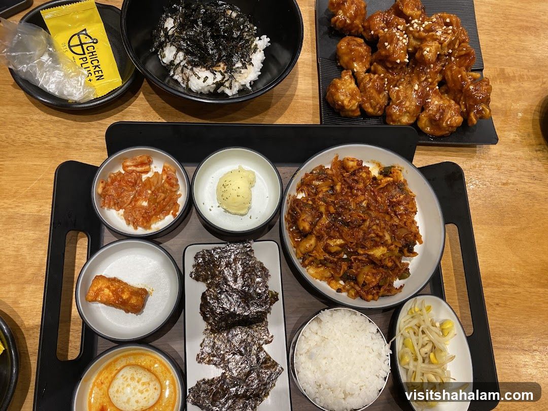 Korean Fried Chicken Meal
