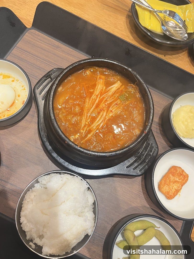 Korean Stew Meal