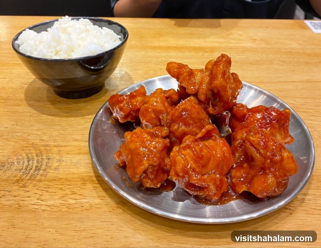 Fried Chicken with Rice