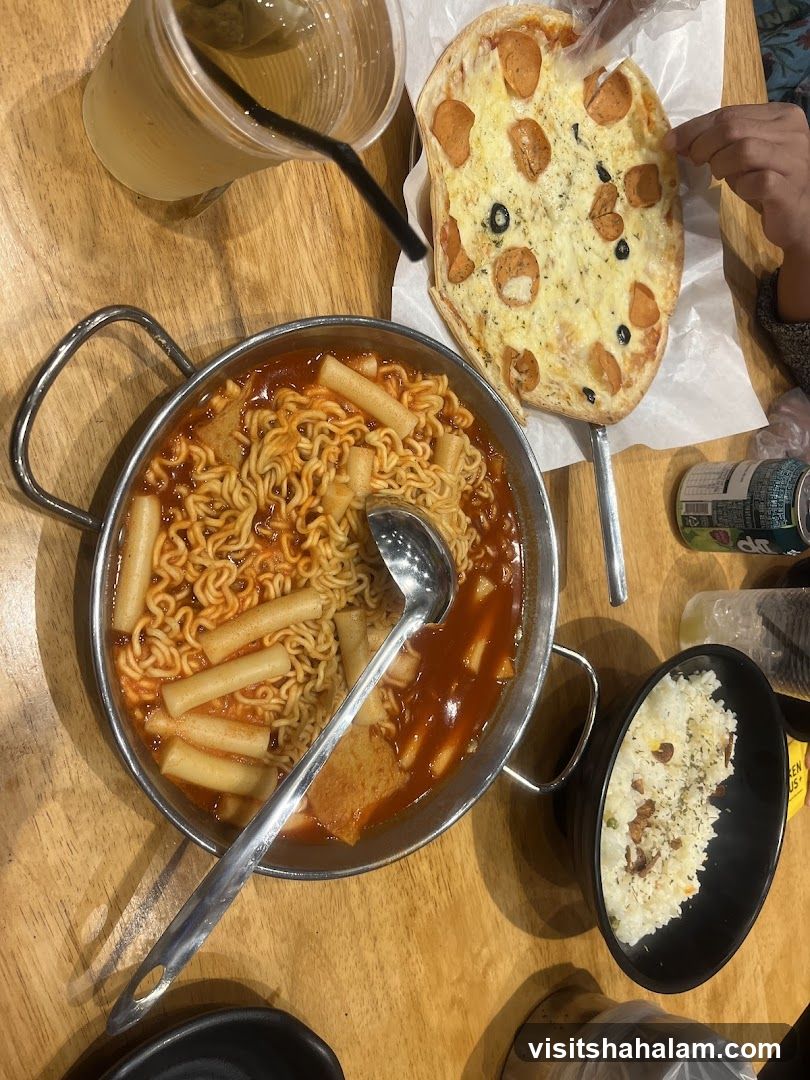 Korean Food Spread