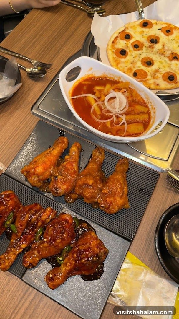 Fried Chicken and Pizza
