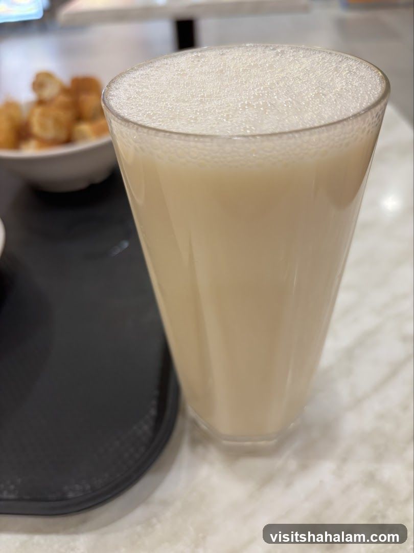 Soy Milk with Fried Dough Sticks