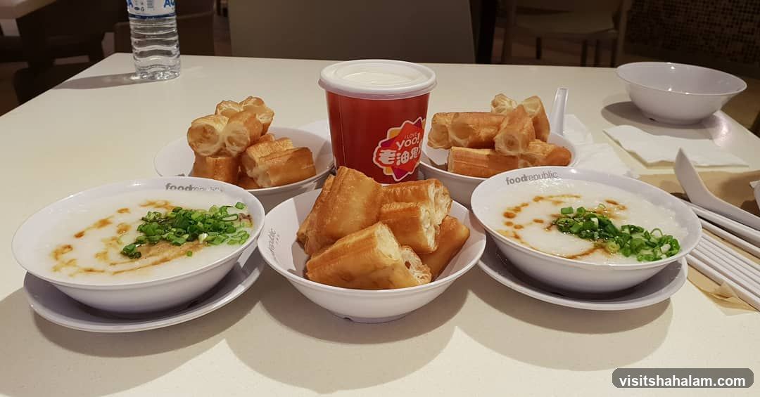 Congee and You Tiao
