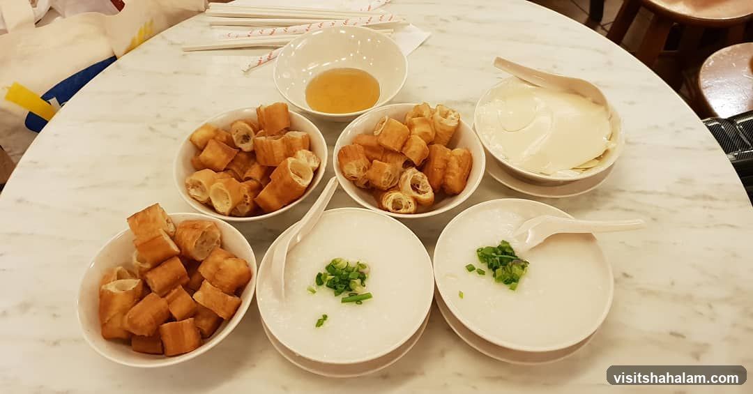Congee and You Tiao Breakfast
