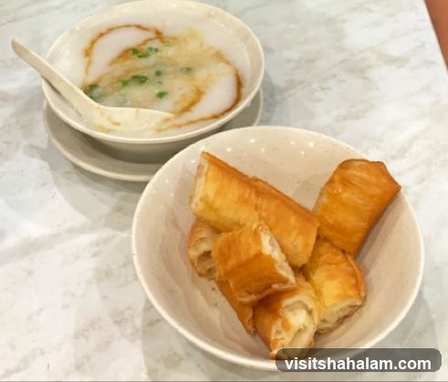 Congee and You Tiao