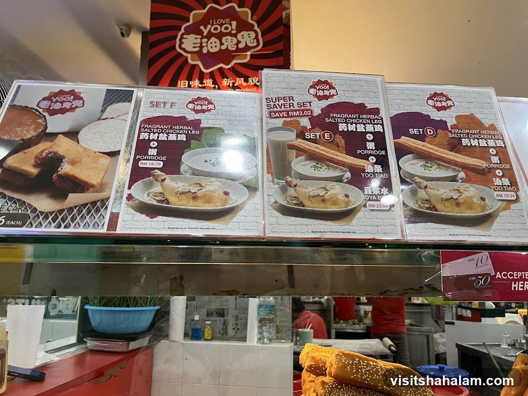 Food Menu Display