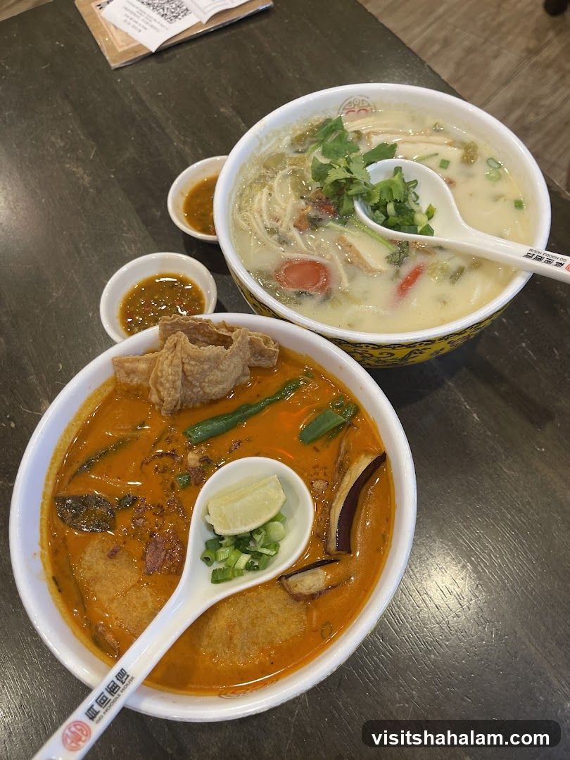 Two Bowls of Noodles