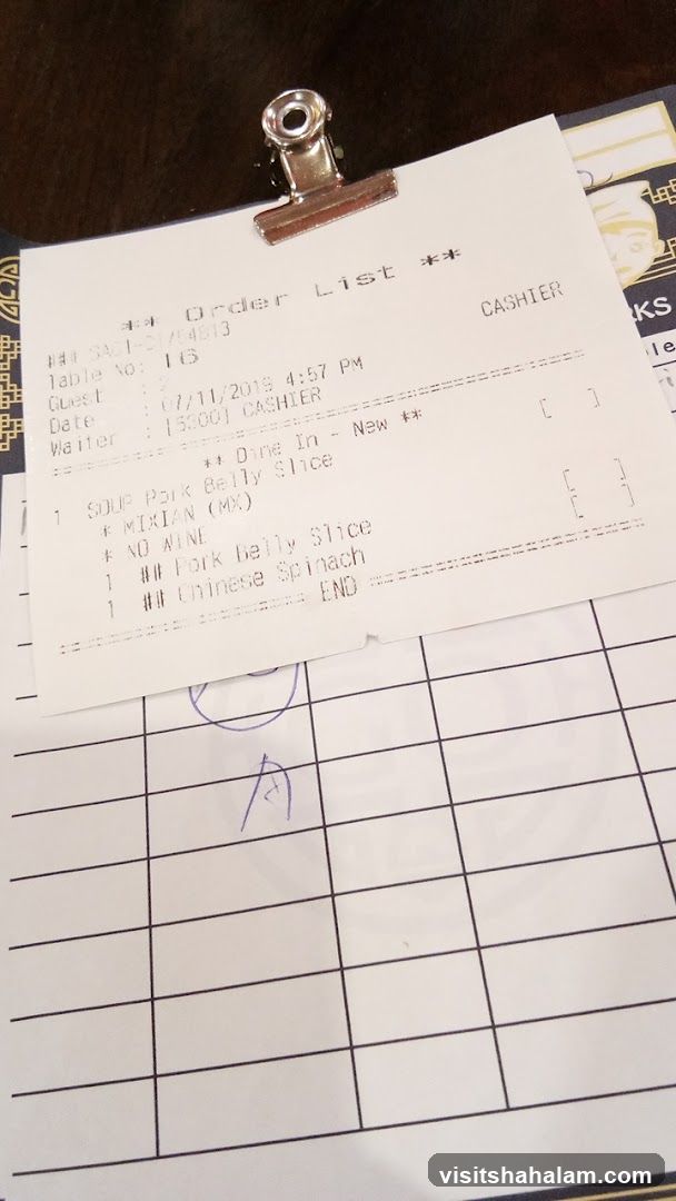 Order List