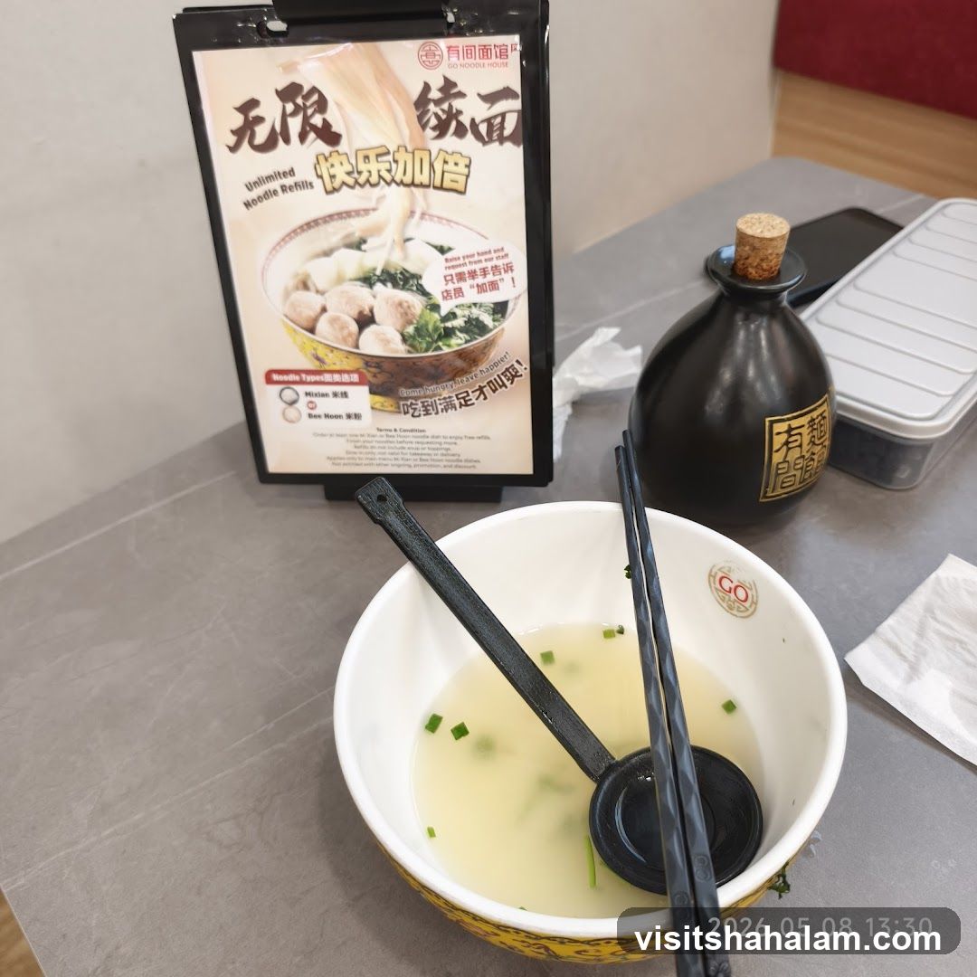 Noodle House Menu