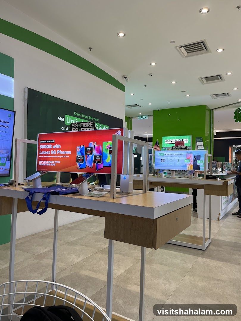 Mobile Phone Store Display