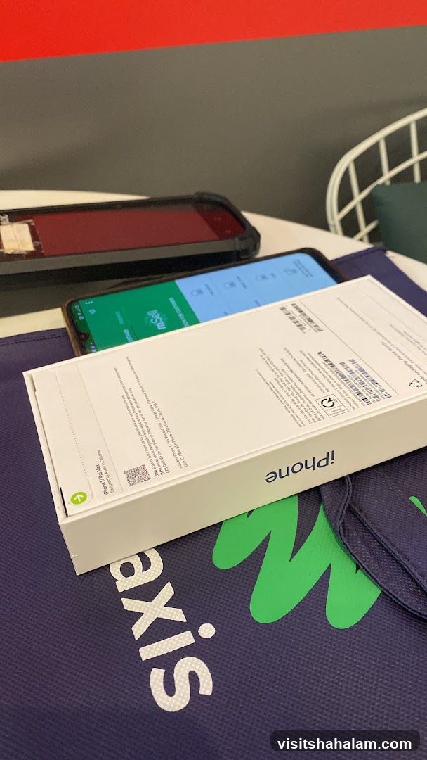 iPhone Box and Phones
