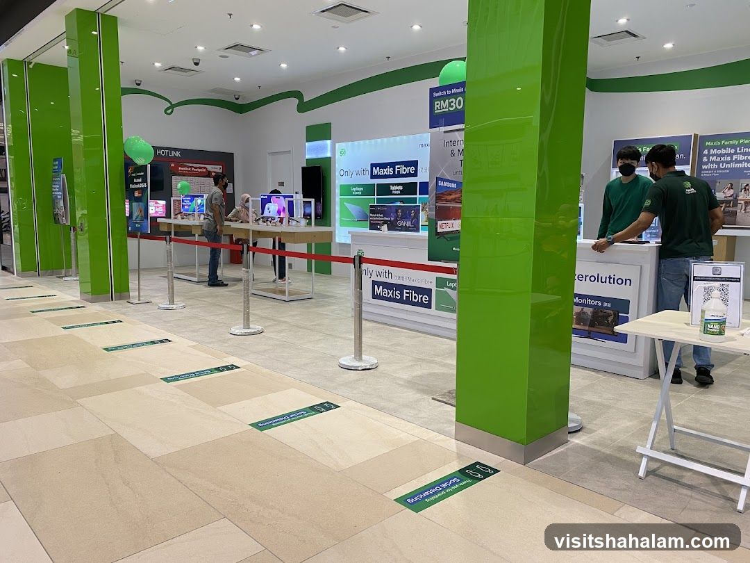 Telecommunications Store Interior