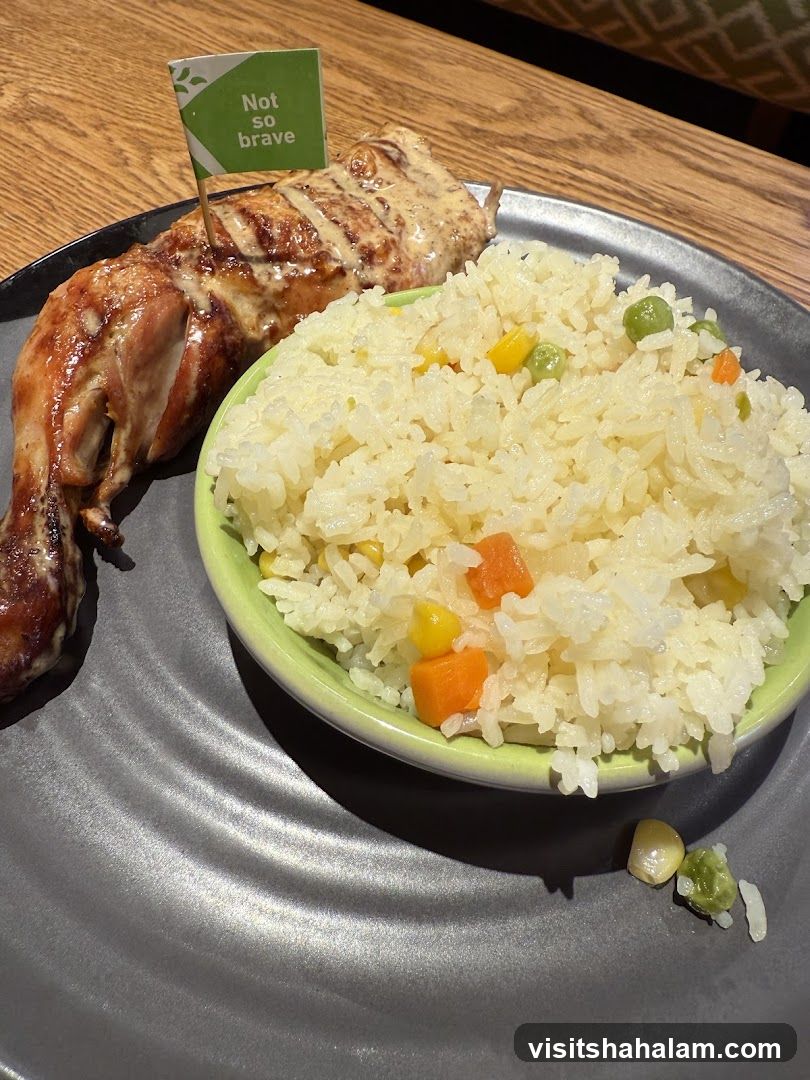 Grilled Chicken with Rice