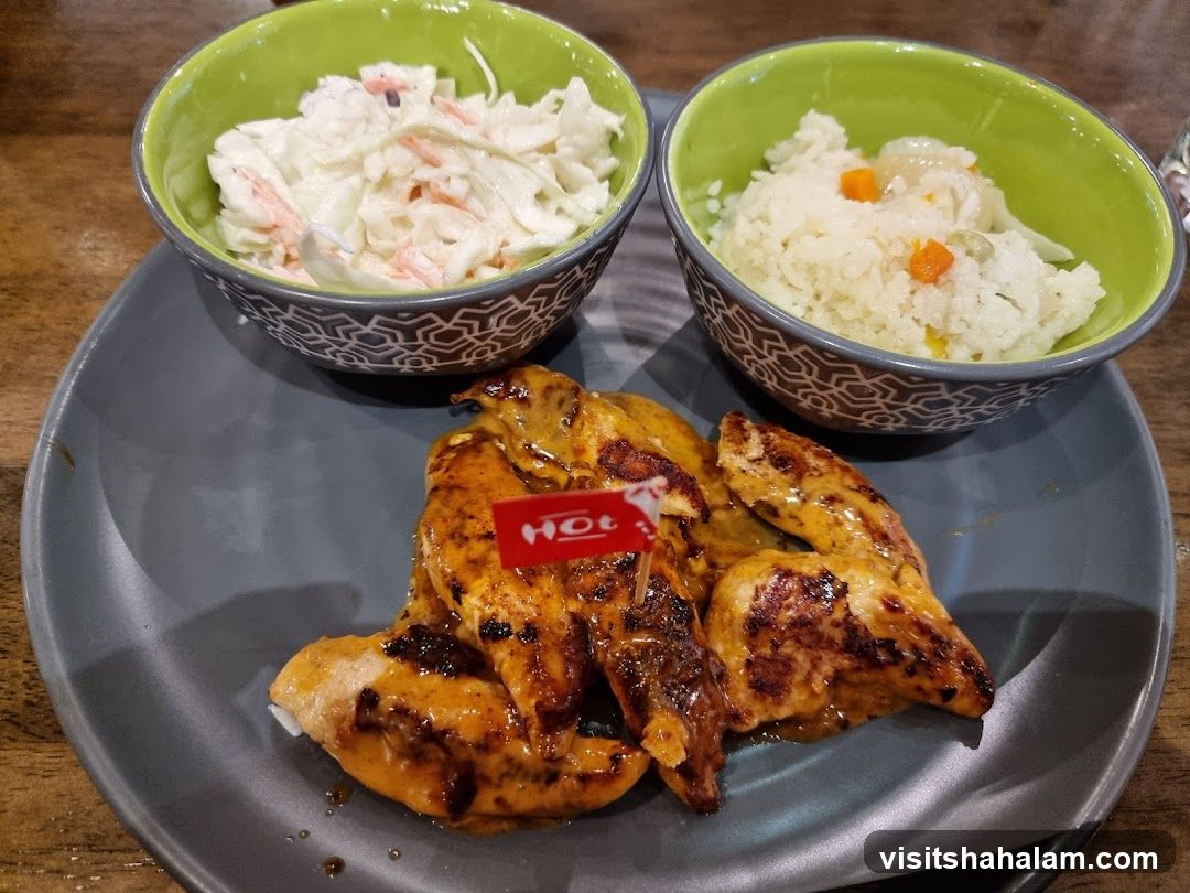 Grilled Chicken with Sides
